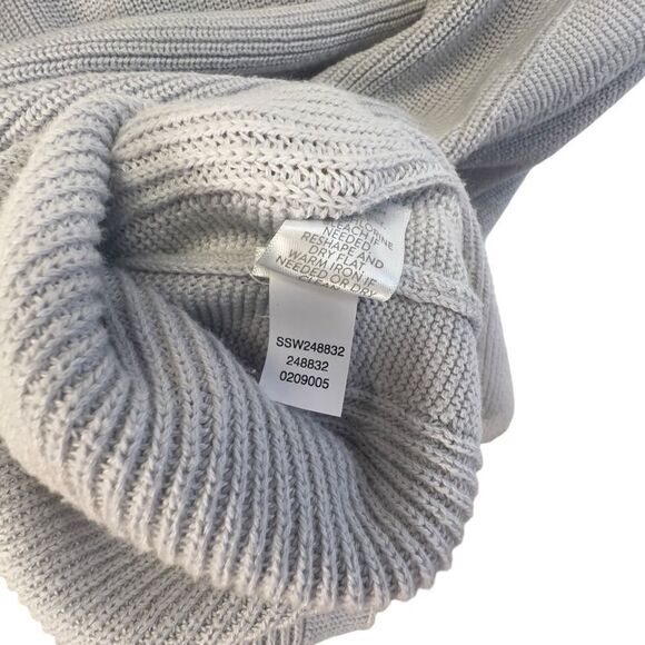 J. Jill Wearever Collection Marble Grey Tunic Top Size MP - Picture 12 of 12